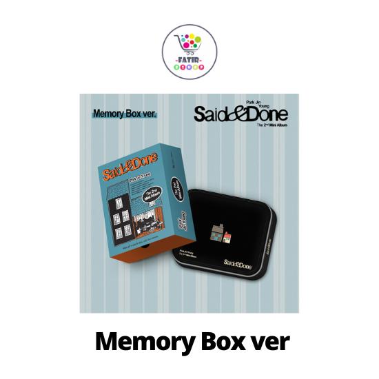 Memory Box Ver PARK JIN YOUNG 2nd Mini Album Said and Done No POB
Memory Box Ver PARK JIN YOUNG 2nd Mini Album Said and Done No POB