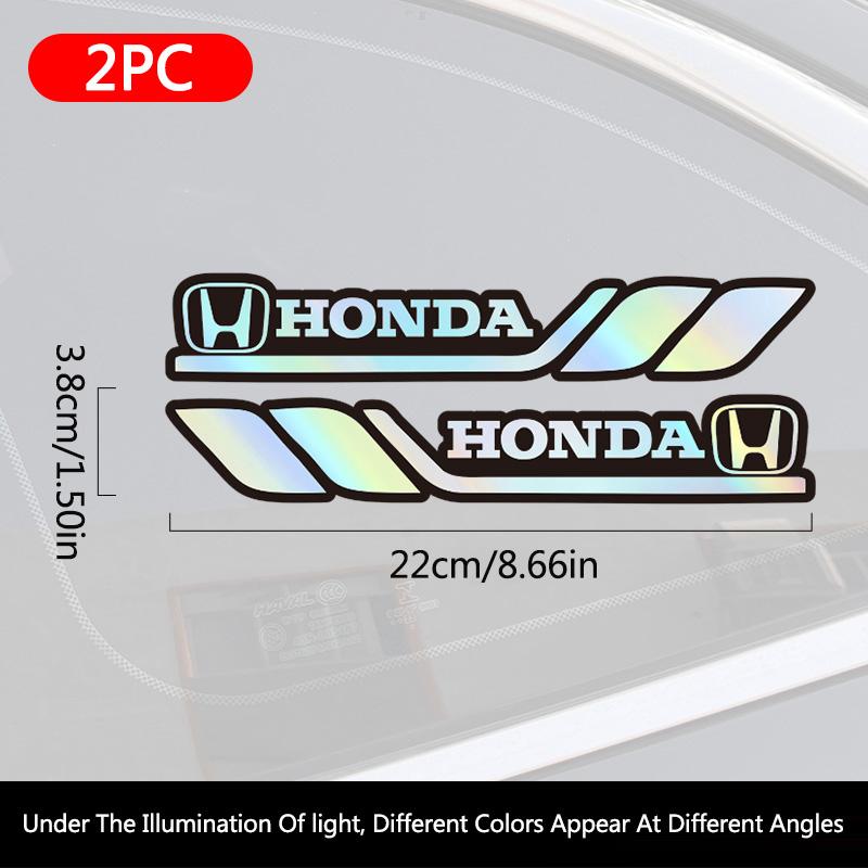 Reflective Laser HONDA Sticker for Honda Civic Accord City Fit Mugen CRV Pilot HRV Envix Odyssey Car Body Window Decal Accessory
Reflective Laser HONDA Sticker for Honda Civic Accord City Fit Mugen CRV Pilot HRV Envix Odyssey Car Body Window Decal Accessory