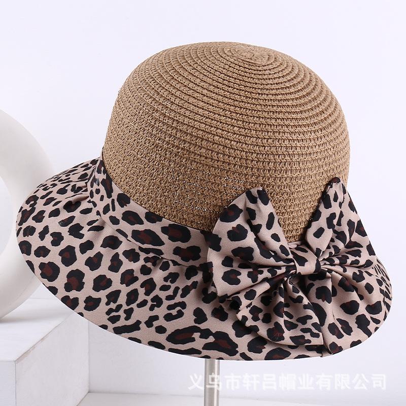 Women s Trendy Leopard Bow Straw Sun Hat, Spring Summer Breathable Woven Round Fisherman Cap, Outdoor UV Protection Beach Hat M 56-58cm хаки
Women s Trendy Leopard Bow Straw Sun Hat, Spring Summer Breathable Woven Round Fisherman Cap, Outdoor UV Protection Beach Hat M 56-58cm хаки
