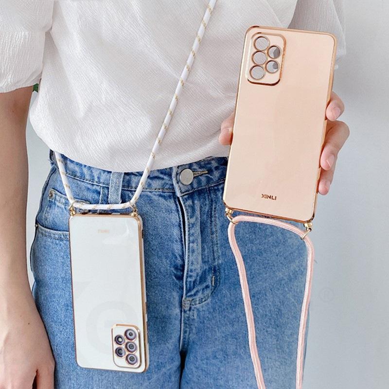 Чехлы для Samsung S23 Ultra Crossbody Neck Lanyard Plating Soft Silicone Case For Galaxy S22 Ultra S21FE S20 Plus Гальванизированная защитная крышка объектива
Чехлы для Samsung S23 Ultra Crossbody Neck Lanyard Plating Soft Silicone Case For Galaxy S22 Ultra S21FE S20 Plus Гальванизированная защитная крышка объектива
