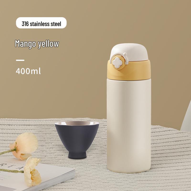 Girls 316 Food Grade Stainless Steel Insulated Cup with Straw - Portable & Stylish for Kids and Pregnant Women 400ml
Girls 316 Food Grade Stainless Steel Insulated Cup with Straw - Portable & Stylish for Kids and Pregnant Women 400ml