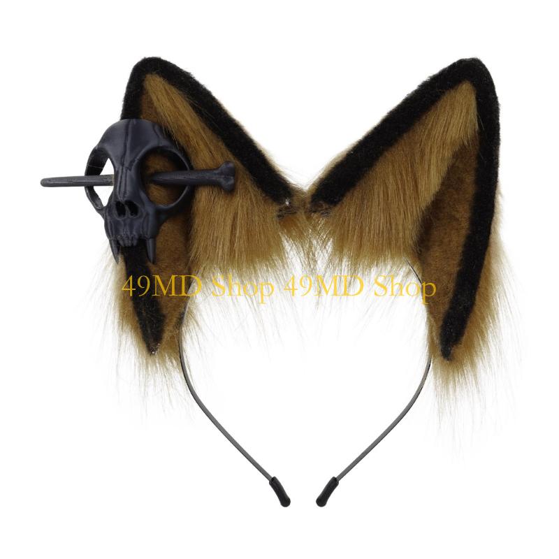 49MD Modifiable Wolf Puss Ear Hairband Nonallergenic Faux Hair Headpiece For Delicate Skin Kids Women
49MD Modifiable Wolf Puss Ear Hairband Nonallergenic Faux Hair Headpiece For Delicate Skin Kids Women