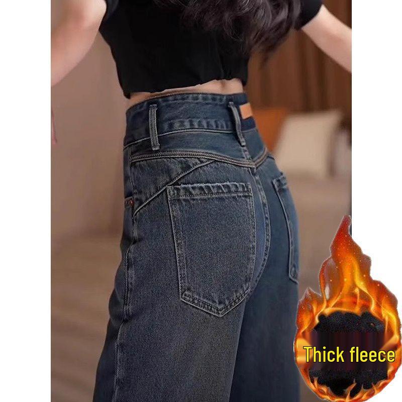 Женские джинсы цементно-серого цвета с флисовой подкладкой, с высокой посадкой, облегающие, прямого кроя, для зимы 2025 L (105-120 cm)
Женские джинсы цементно-серого цвета с флисовой подкладкой, с высокой посадкой, облегающие, прямого кроя, для зимы 2025 L (105-120 cm)