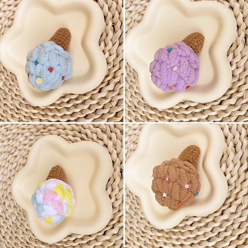 3 шт./упак. милый кулон в виде мороженого, связанный крючком, декор для комнаты
3 шт./упак. милый кулон в виде мороженого, связанный крючком, декор для комнаты