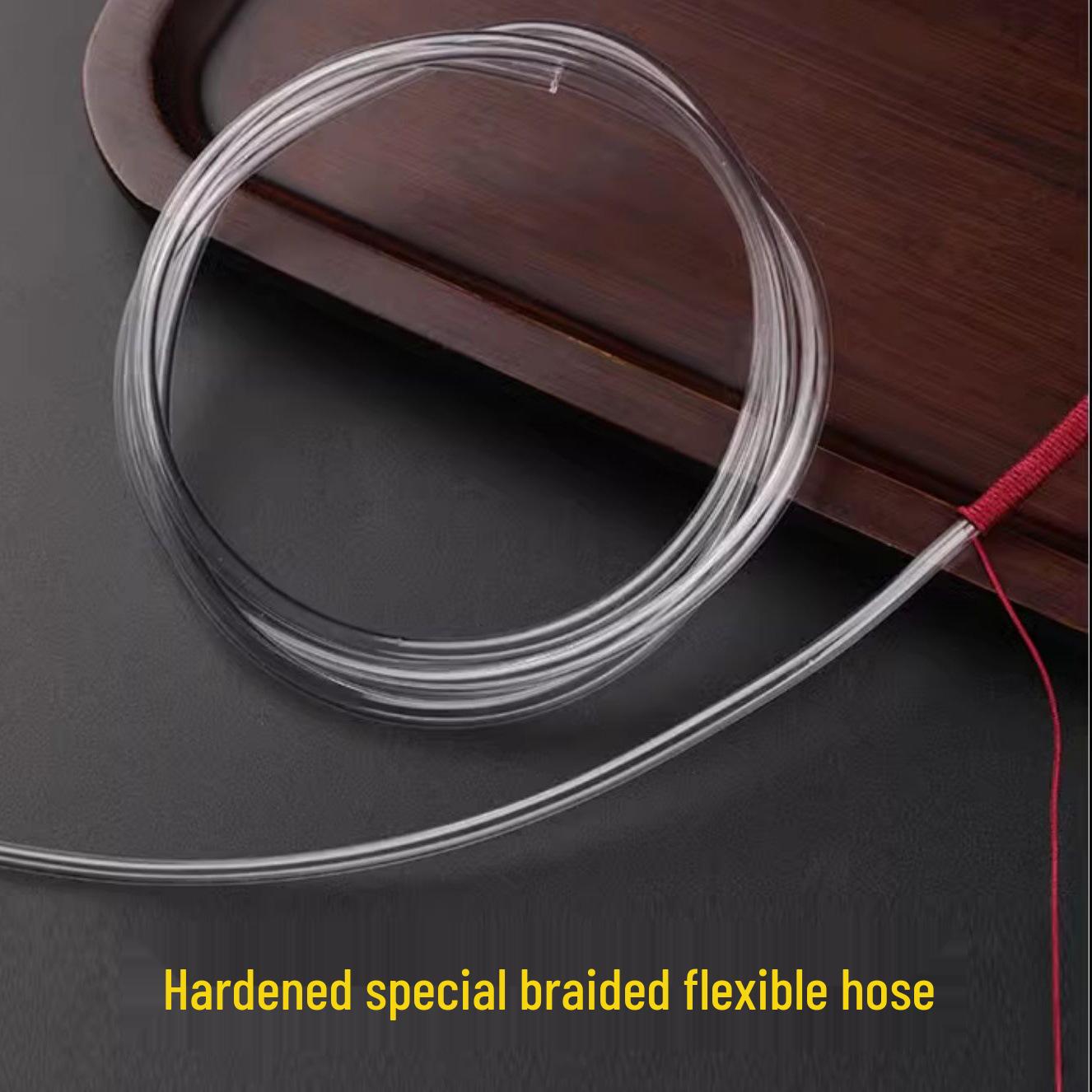 Dragon Scale Koi Braided Hand Rope: Transparent Soft Aquarium High-Pressure PU Oxygen Tube (Diameters 3-6mm) 4*2.5*25m Negotiable Color
Dragon Scale Koi Braided Hand Rope: Transparent Soft Aquarium High-Pressure PU Oxygen Tube (Diameters 3-6mm) 4*2.5*25m Negotiable Color