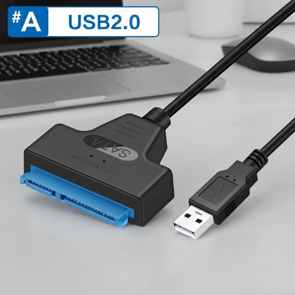 STONEGO USB SATA 3 Cable Sata to USB 2.0 USB2.0 Type C Adapter for 2.5 External SSD HDD Hard Drive Data Transfer
STONEGO USB SATA 3 Cable Sata to USB 2.0 USB2.0 Type C Adapter for 2.5 External SSD HDD Hard Drive Data Transfer