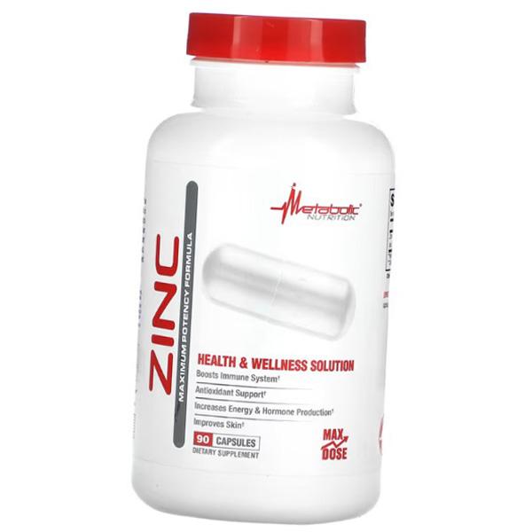 Цинк, Zinc 75, Metabolic Nutrition 90капс (36646003) 90caps
Цинк, Zinc 75, Metabolic Nutrition 90капс (36646003) 90caps