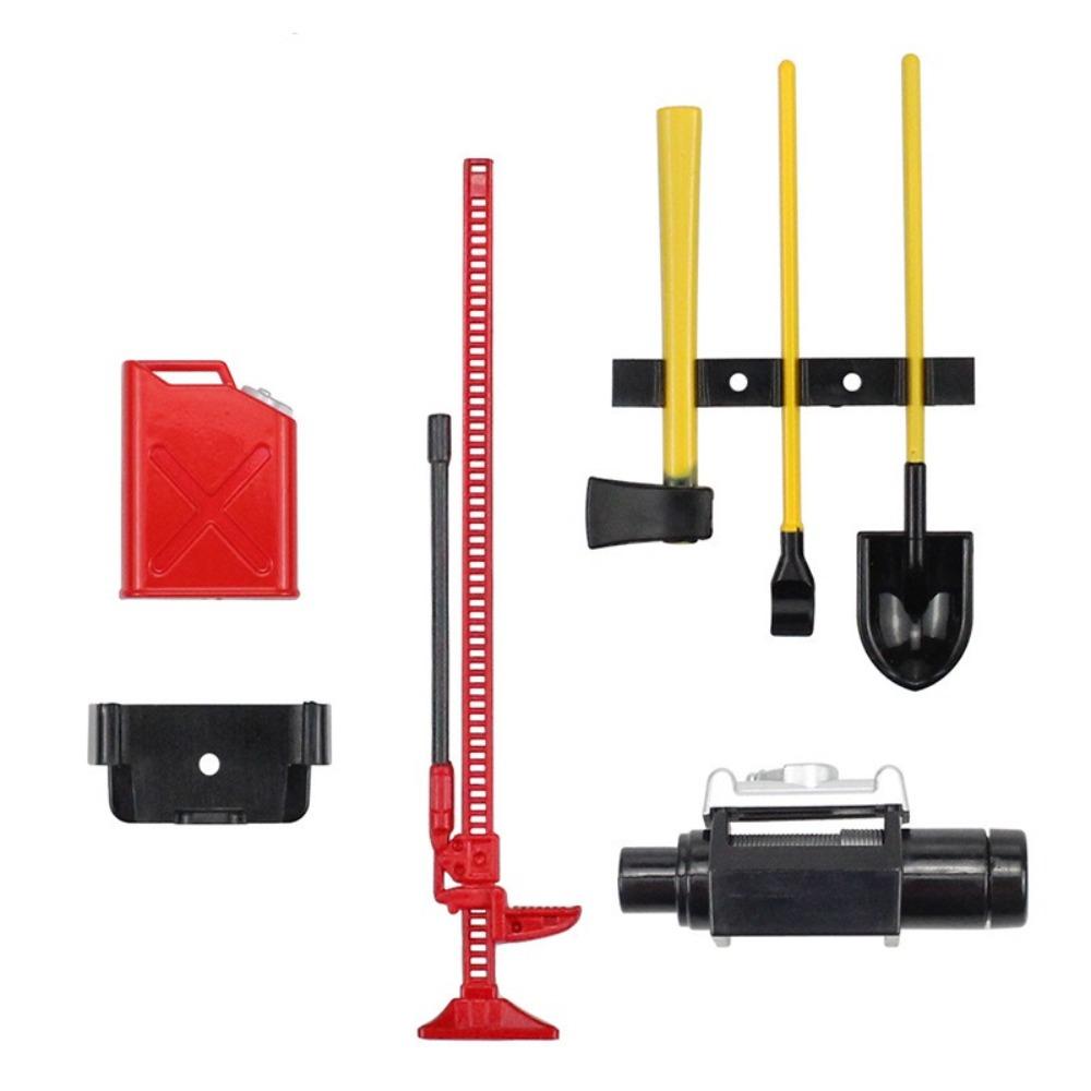 6pcs Simulated Hi-Lift Jack Winch Kits 1/10 Scale RC Crawler Parts for SCX10 TRX4 D90 CC01
6pcs Simulated Hi-Lift Jack Winch Kits 1/10 Scale RC Crawler Parts for SCX10 TRX4 D90 CC01