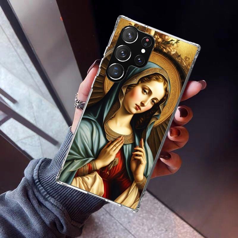 De Guadalupe Virgen Mary Phone Case For Samsung Galaxy S26 S25 Edge S24 S23 Ultra S22 Plus S21 S20 FE Soft TPU Back Cover Funda Samsung S23 Plus
De Guadalupe Virgen Mary Phone Case For Samsung Galaxy S26 S25 Edge S24 S23 Ultra S22 Plus S21 S20 FE Soft TPU Back Cover Funda Samsung S23 Plus