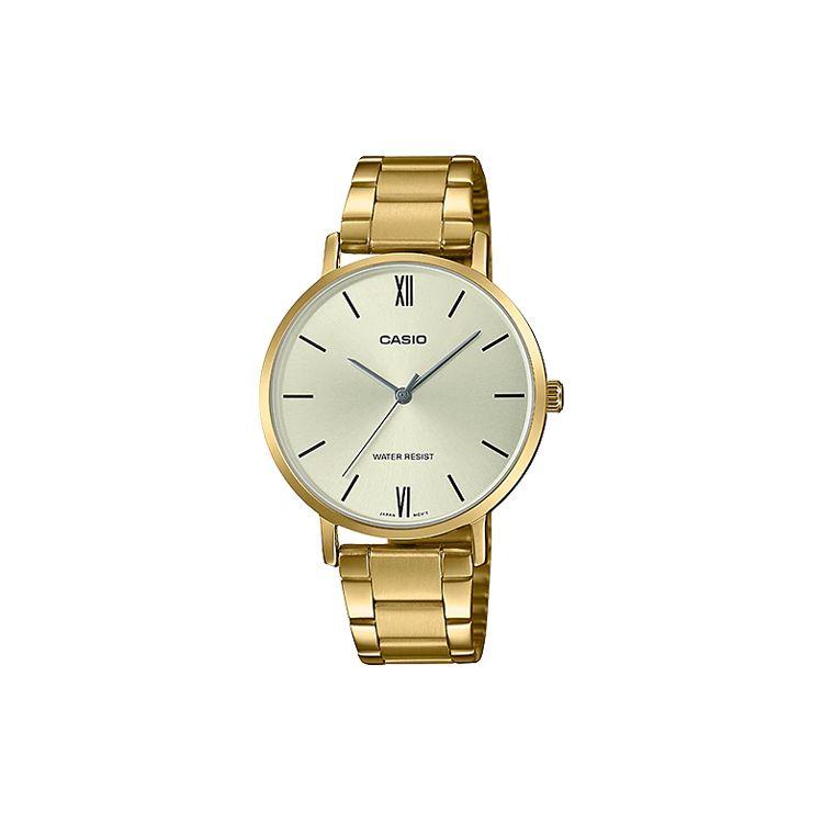 Casio Standard Series Simple Large Dial Gold Quartz Movement Stainless Steel Strap Watch Women watches LTP-VT01G-9B Gold Watch Case
Casio Standard Series Simple Large Dial Gold Quartz Movement Stainless Steel Strap Watch Women watches LTP-VT01G-9B Gold Watch Case