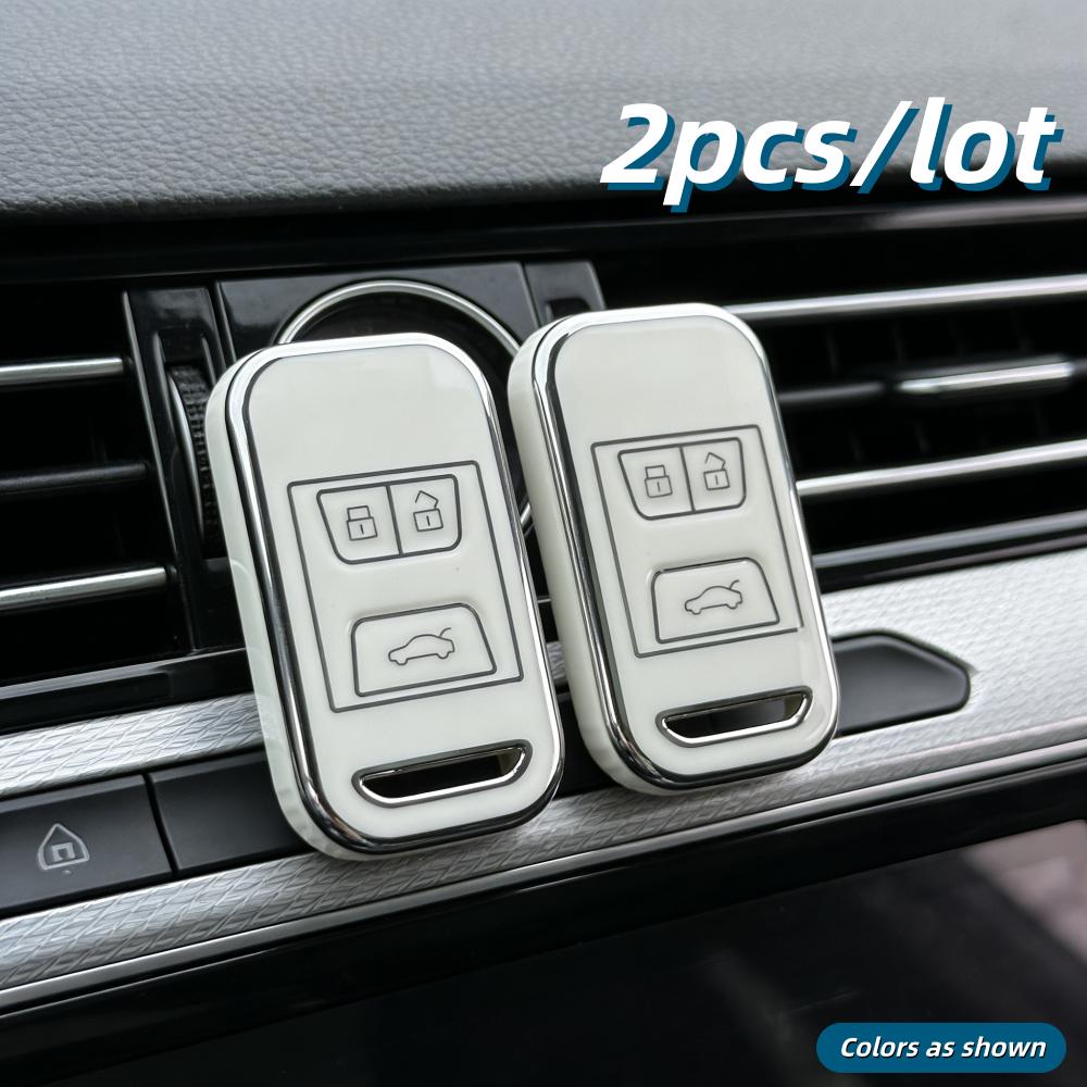2Pcs Car Key Case Covers For Chery Tiggo 3 5X 4 8 Glx 7 Arrizo, Only Fit For The Car Key Shown In The Image.
2Pcs Car Key Case Covers For Chery Tiggo 3 5X 4 8 Glx 7 Arrizo, Only Fit For The Car Key Shown In The Image.