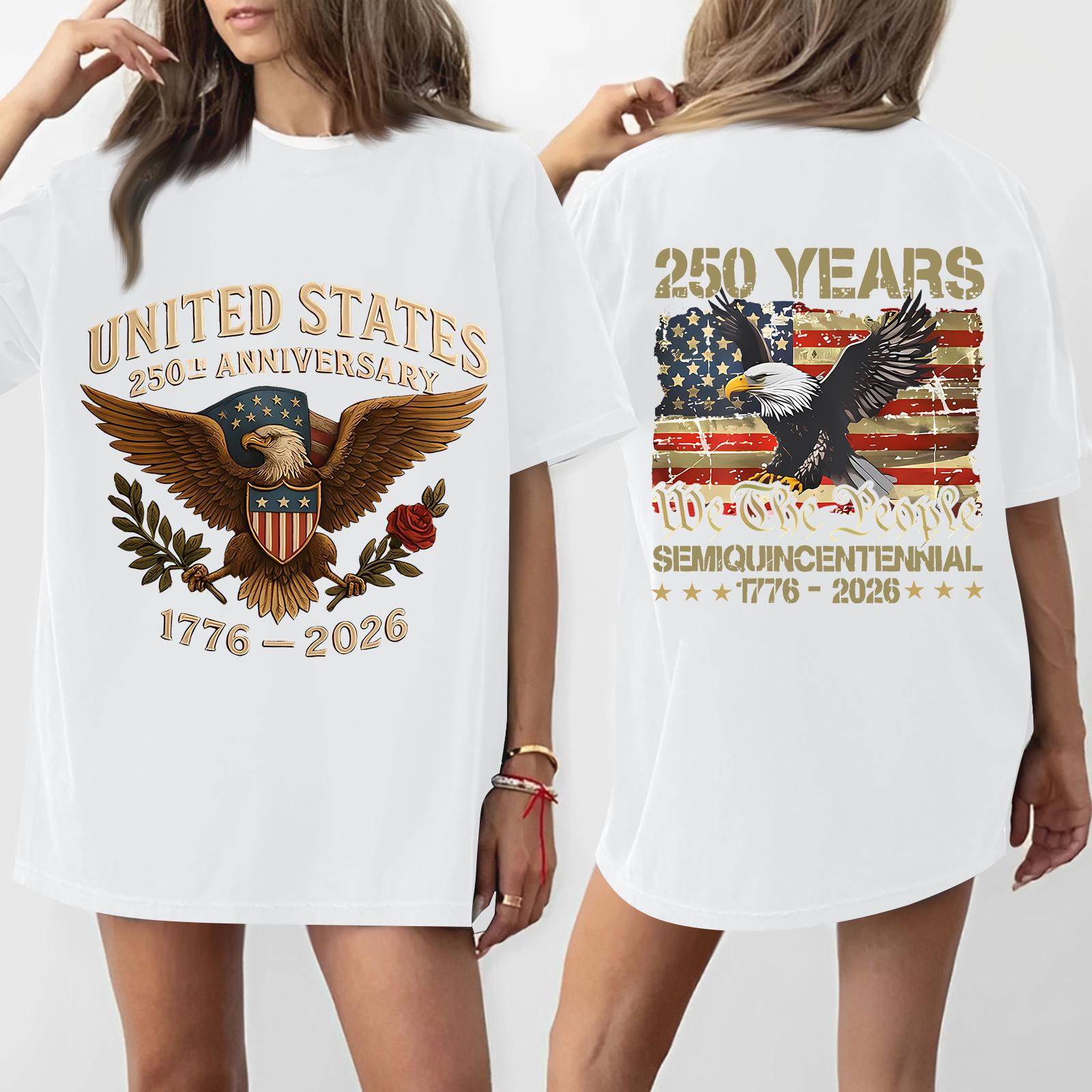Women s Casual Independence Day 251 Anniversary Printed T-shirt Round Neck Pullover Short Sleeve Top XL
Women s Casual Independence Day 251 Anniversary Printed T-shirt Round Neck Pullover Short Sleeve Top XL