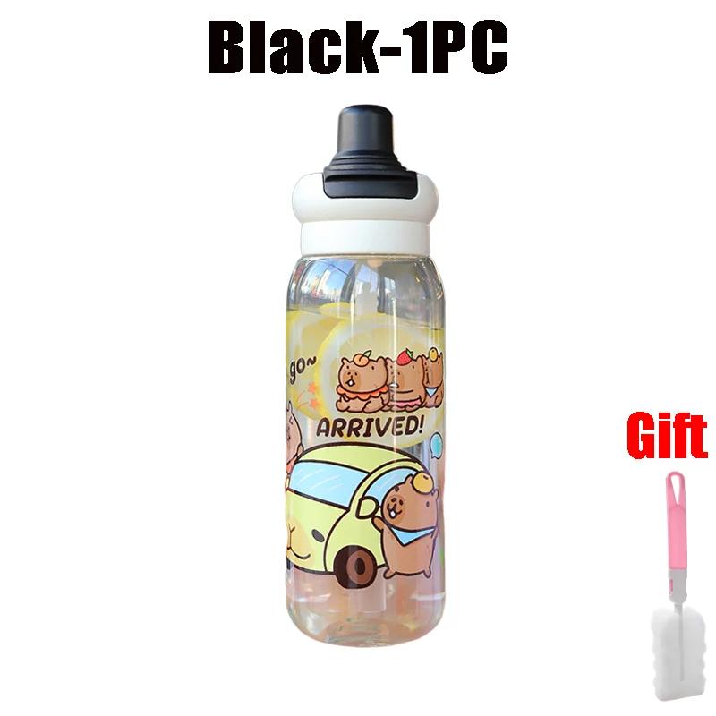 750ml Capybara Cartoon Portable Large-capacity Water Bottle Sports Straw Cups Student Plastic Water Cups Water Bottle
750ml Capybara Cartoon Portable Large-capacity Water Bottle Sports Straw Cups Student Plastic Water Cups Water Bottle