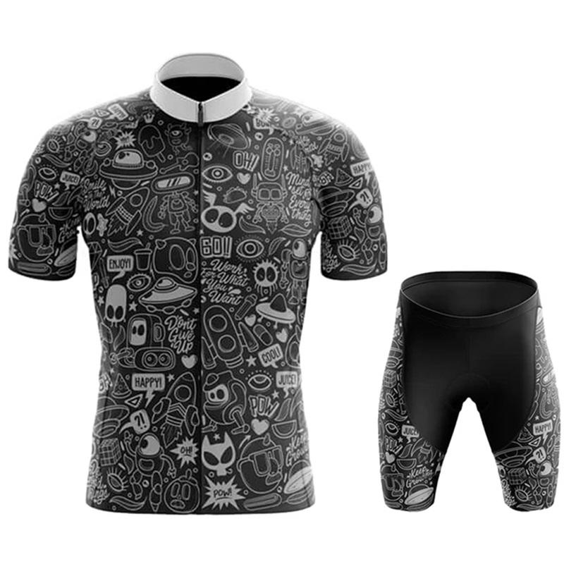 2025 Team Cycling Jersey Set Short Sleeve Cartoon Bicycle Clothing Men Black MTB Maillot Ciclismo Bike Racing Bib Shorts Set Asian size-4XL
2025 Team Cycling Jersey Set Short Sleeve Cartoon Bicycle Clothing Men Black MTB Maillot Ciclismo Bike Racing Bib Shorts Set Asian size-4XL