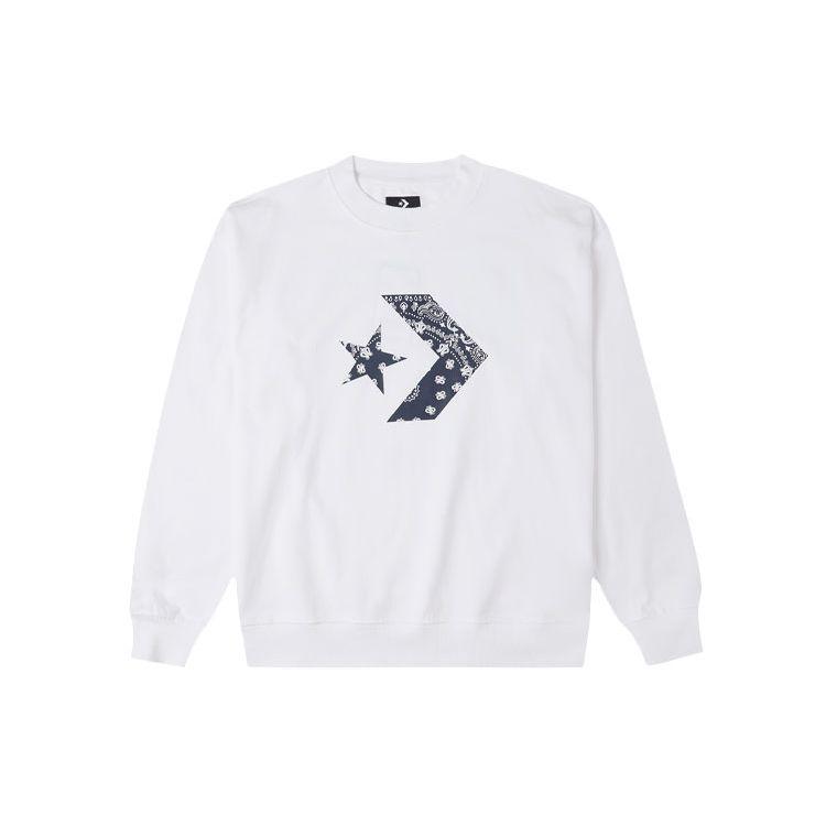 Converse Cashew Flower Logo Вязаный пуловер Спортивная толстовка с капюшоном Мужские топы Белые 10023164-A01
Converse Cashew Flower Logo Вязаный пуловер Спортивная толстовка с капюшоном Мужские топы Белые 10023164-A01