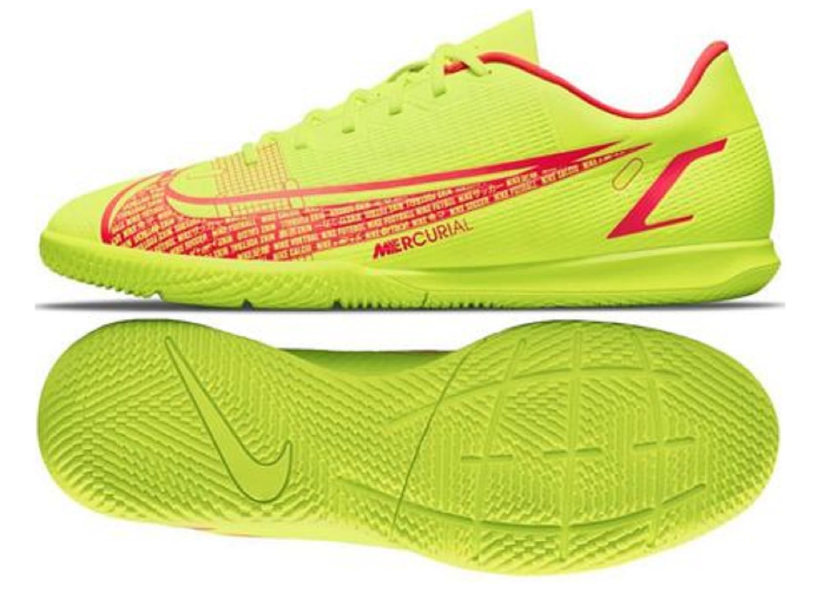 Nike Vapor 14 Club IC CV0980 Volt (Размер 28.0см)
Nike Vapor 14 Club IC CV0980 Volt (Размер 28.0см)