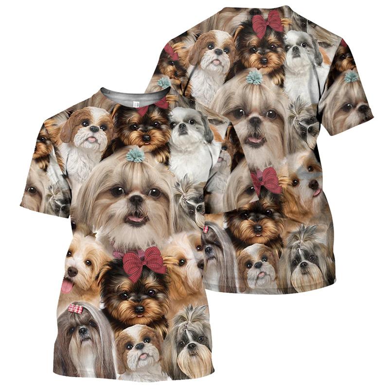 Corgi French Bulldog Pug 3D Print T-shirt Men Fashion Casual Short-sleeved Round Neck XXS
Corgi French Bulldog Pug 3D Print T-shirt Men Fashion Casual Short-sleeved Round Neck XXS
