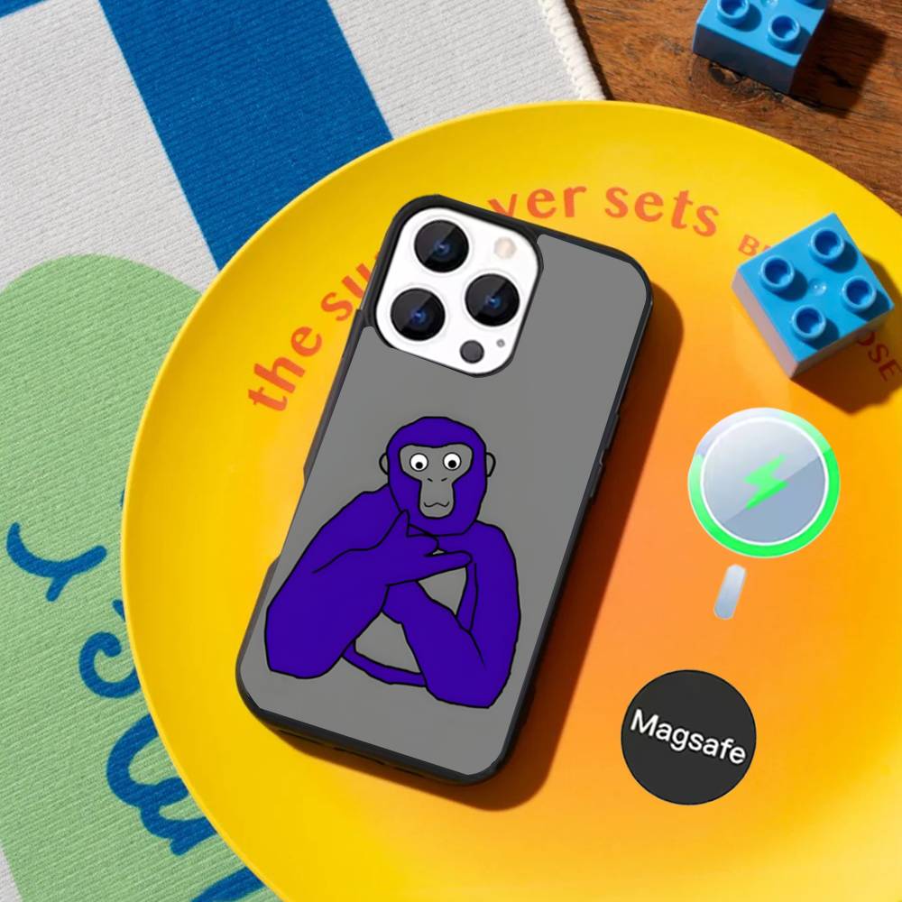 Monkey G-Gorilla TagS Game Shockproof Black Phone Case For iPhone 17,16,15,14,13,12,11,Pro,Max,Plus Magnetic Wireless Charging iPhone11PROMAX
Monkey G-Gorilla TagS Game Shockproof Black Phone Case For iPhone 17,16,15,14,13,12,11,Pro,Max,Plus Magnetic Wireless Charging iPhone11PROMAX
