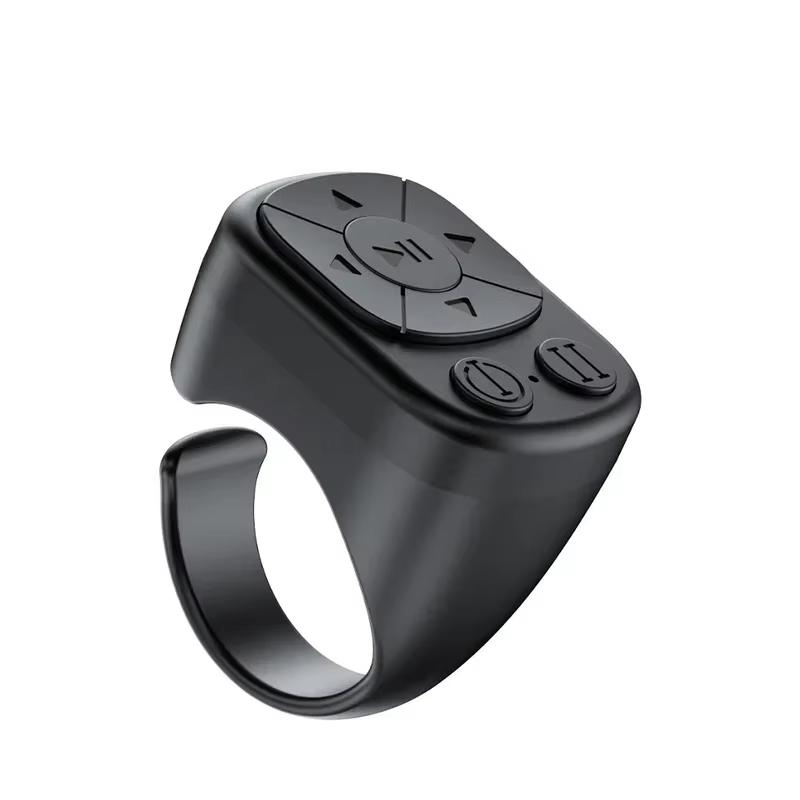 Bluetooth Remote Control for iPhone iPad with Page Turning Ring Roller Compatible Camera Function Both Devices Supported чорний
Bluetooth Remote Control for iPhone iPad with Page Turning Ring Roller Compatible Camera Function Both Devices Supported чорний