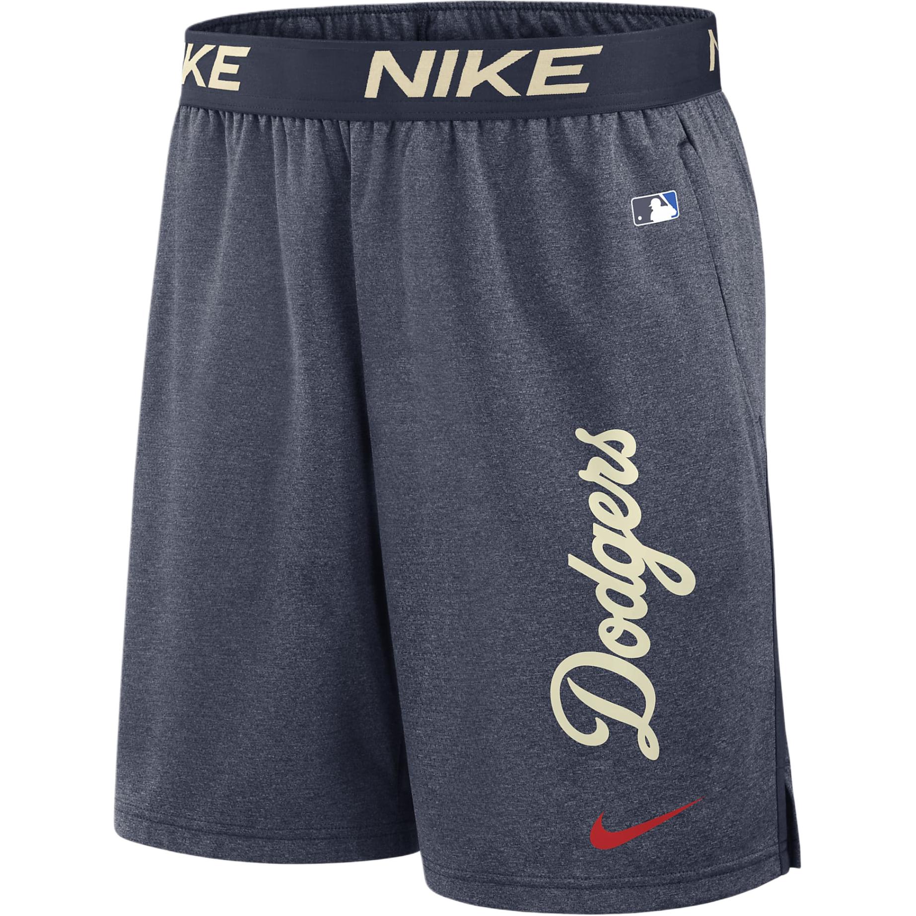 Nike X MLB Collaboration Los Angeles Dodgers Logo Print Outdoor Sports Elastic Mid-Waist Casual Shorts Men shorts Navy-Blue 015E09CILD-J2Z L
Nike X MLB Collaboration Los Angeles Dodgers Logo Print Outdoor Sports Elastic Mid-Waist Casual Shorts Men shorts Navy-Blue 015E09CILD-J2Z L