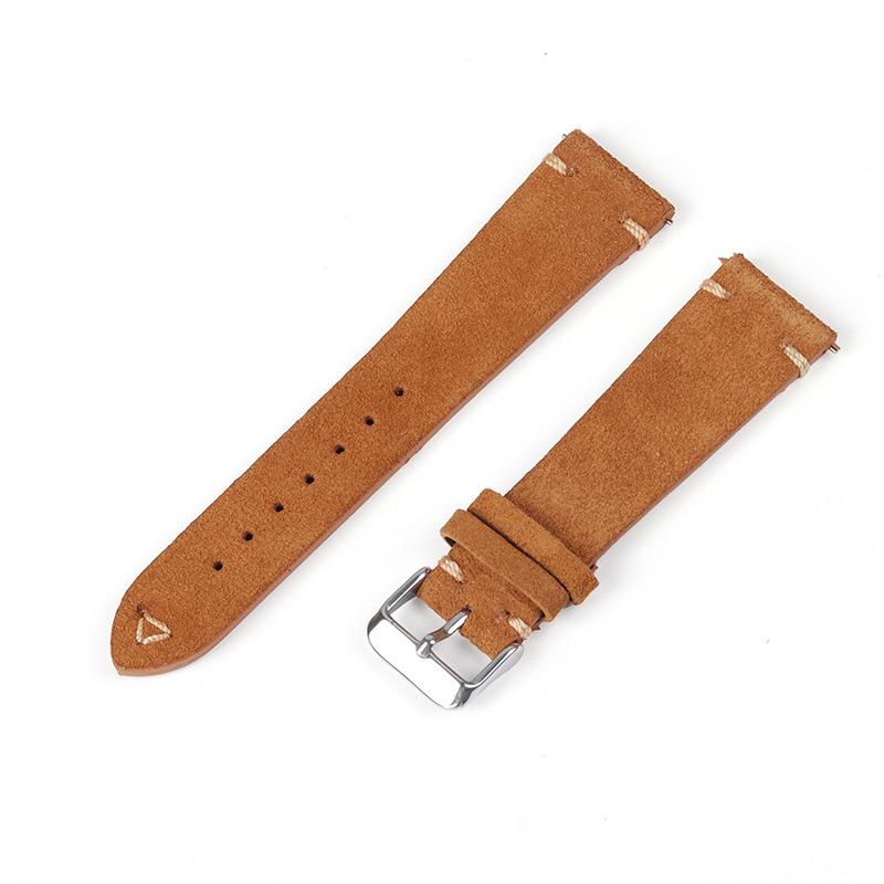Suede Watch Straps 20mm 22mm Replacement Wristband Handmade Stitching Genuine Leather Watchband 20mm коричневий
Suede Watch Straps 20mm 22mm Replacement Wristband Handmade Stitching Genuine Leather Watchband 20mm коричневий