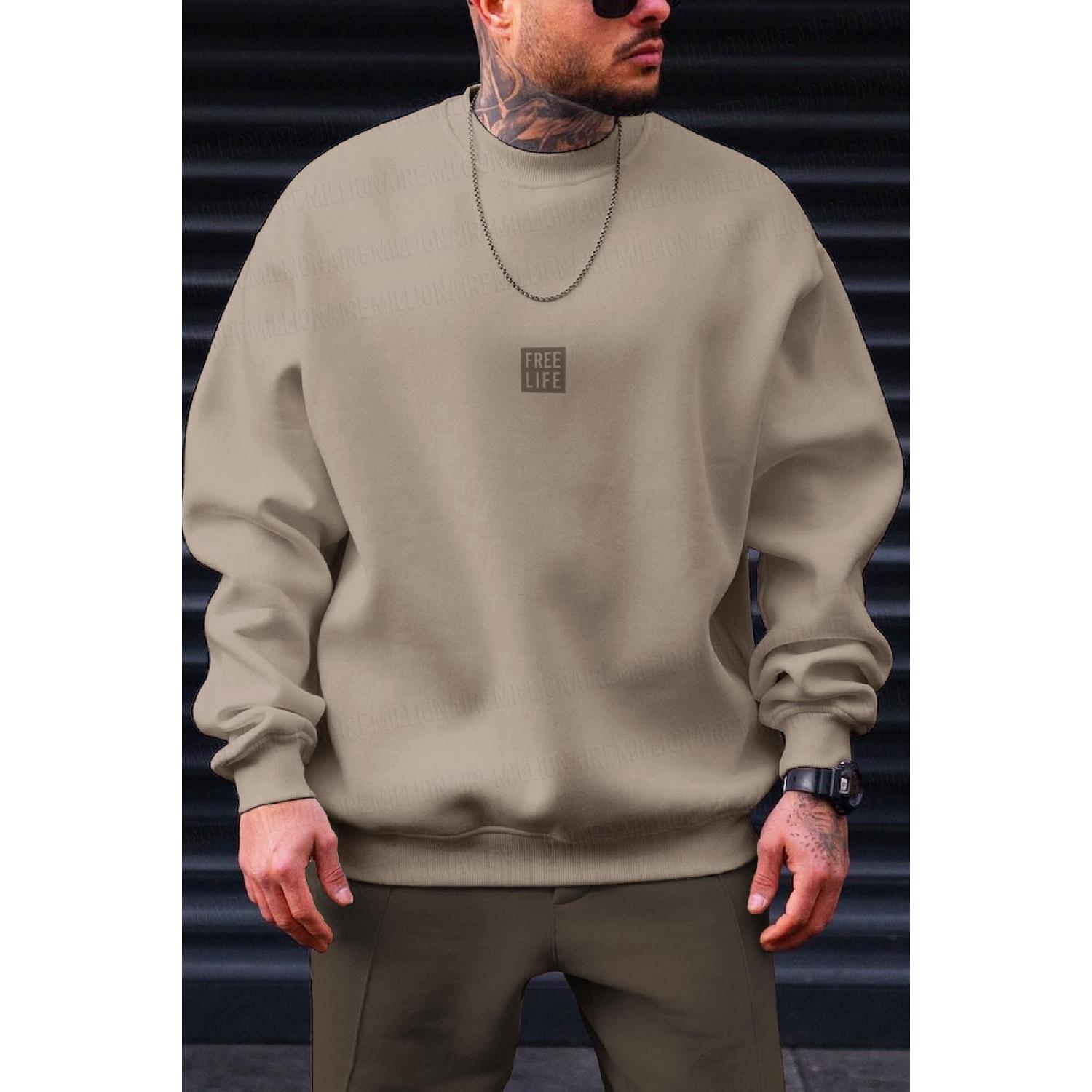 Men s Stone Free Life Printed Thick Soft 3 Thread Raised 0 Zero Collar Oversize Casual Sweatshirt XS/S бездна
Men s Stone Free Life Printed Thick Soft 3 Thread Raised 0 Zero Collar Oversize Casual Sweatshirt XS/S бездна