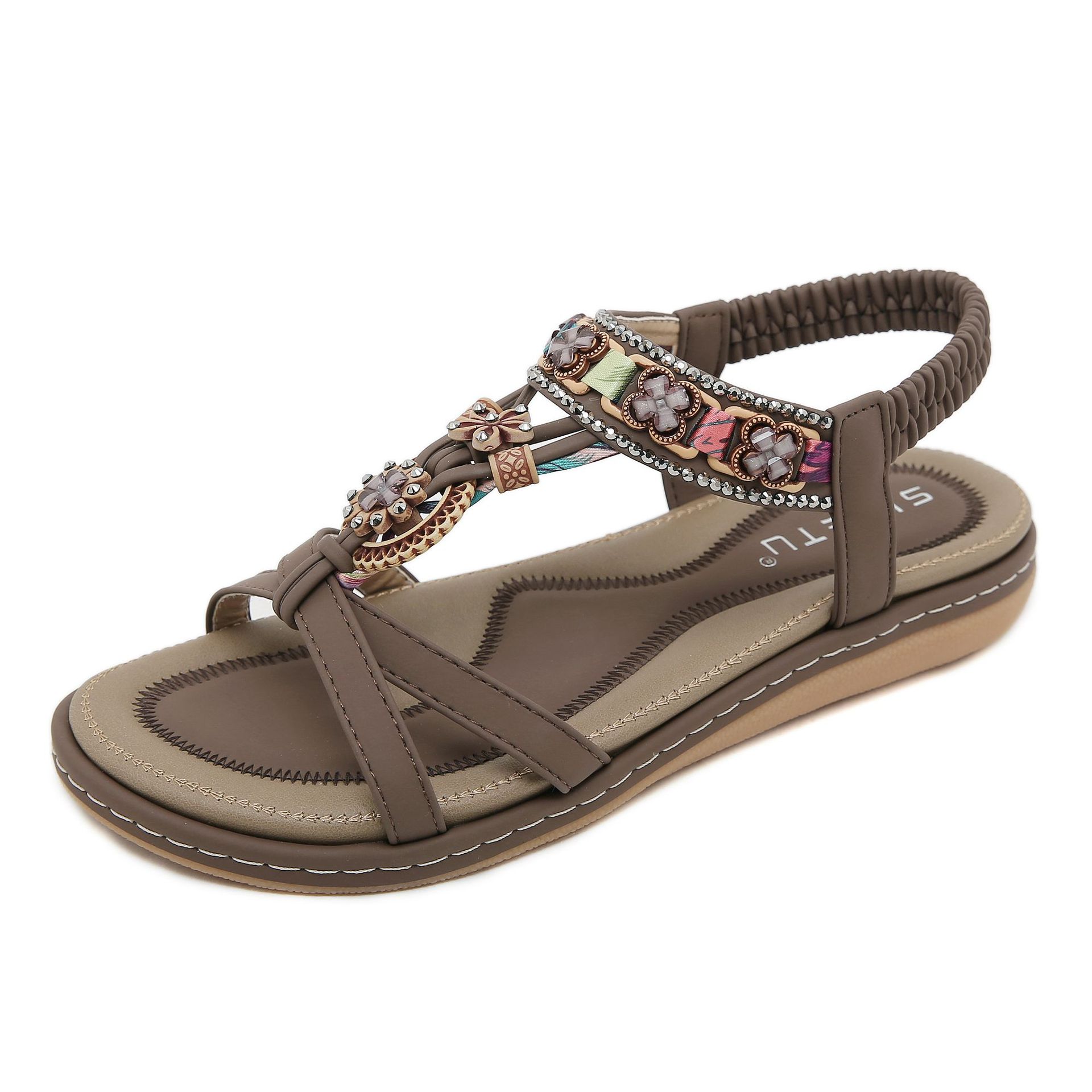 New rhinestone flower casual fashion versatile flat sandals women s beach 42 королівський синій колір
New rhinestone flower casual fashion versatile flat sandals women s beach 42 королівський синій колір