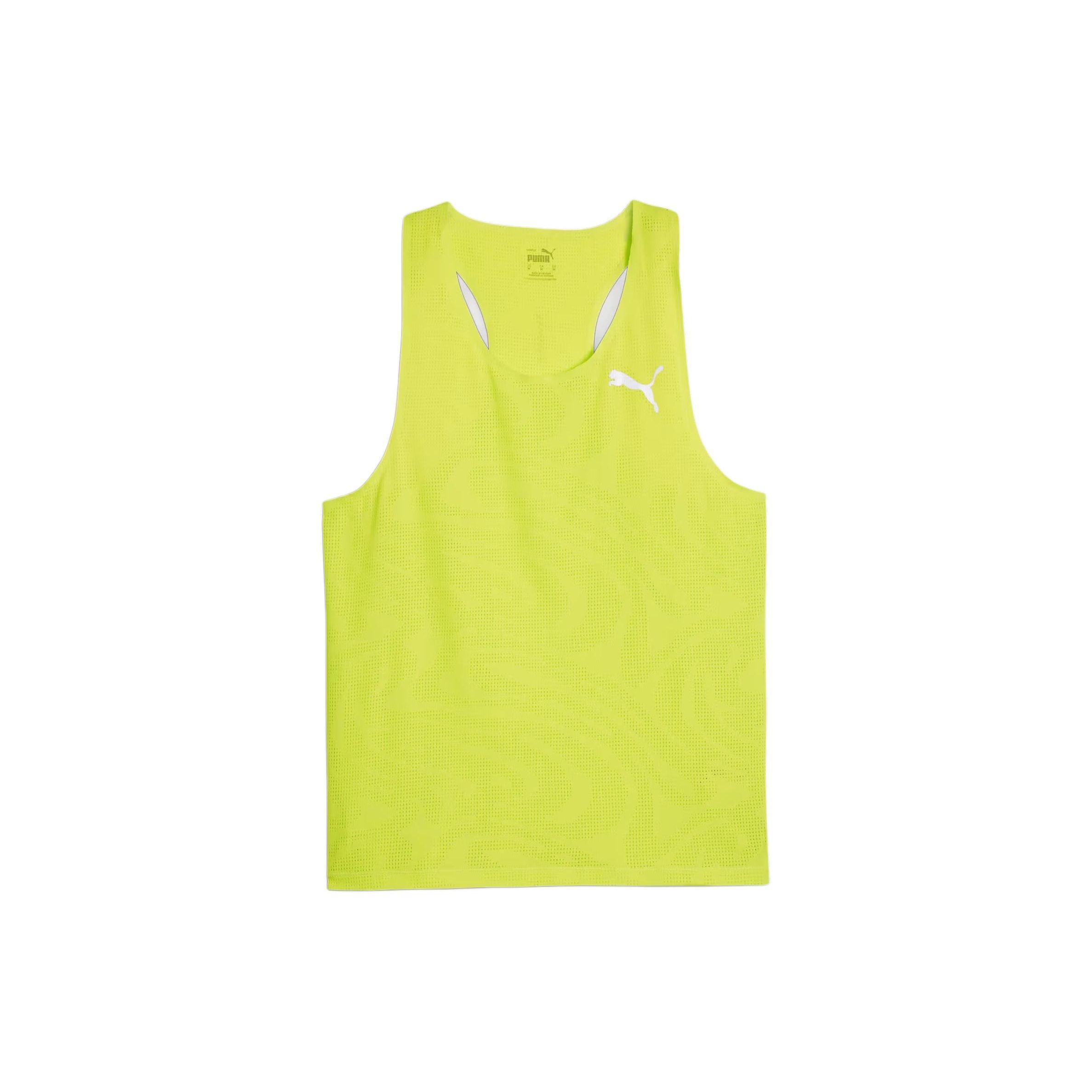 Puma Run Ultraspun Solid Color Casual Sports Breathable Moisture-Wicking Sleeveless T-Shirt Men Tops Lemon-Yellow 525057-39 XL
Puma Run Ultraspun Solid Color Casual Sports Breathable Moisture-Wicking Sleeveless T-Shirt Men Tops Lemon-Yellow 525057-39 XL