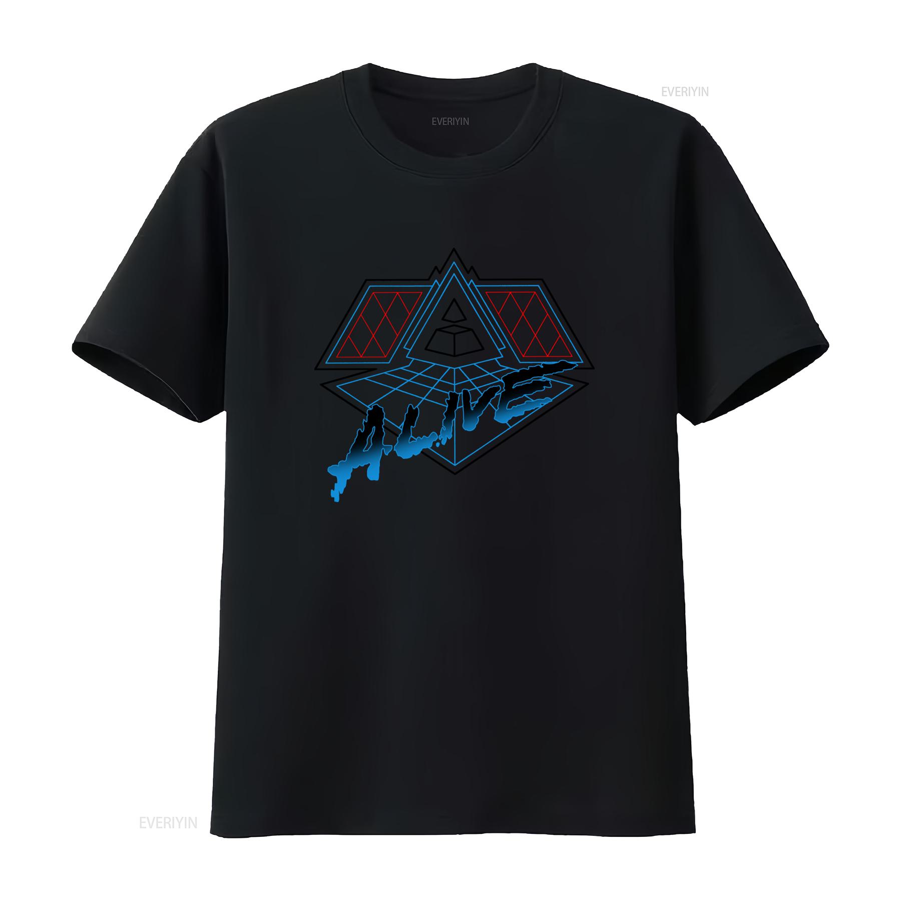 Alive Daft Punk 1997 Tour Cotton T Shirt for Full Size S 5XL vintage Washed Versatile Casual Unisex fashion homme Stylish 4XL
Alive Daft Punk 1997 Tour Cotton T Shirt for Full Size S 5XL vintage Washed Versatile Casual Unisex fashion homme Stylish 4XL