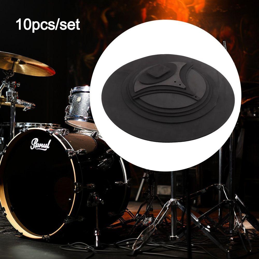 Rubber Foam Drum Soundproofing Pad Music Practice Noise Reduction Snare Muffler Equipment
Rubber Foam Drum Soundproofing Pad Music Practice Noise Reduction Snare Muffler Equipment