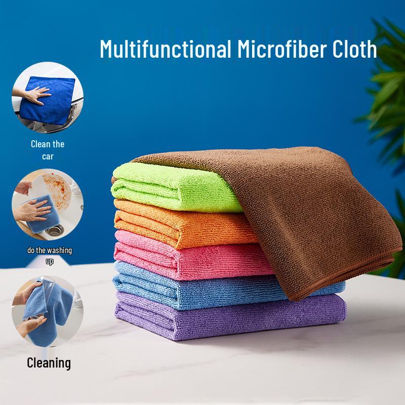 Microfiber Scouring & Cleaning Pad - Absorbent Dishcloth for Kitchen & Car Washing 25*25, 250g Fabric
Microfiber Scouring & Cleaning Pad - Absorbent Dishcloth for Kitchen & Car Washing 25*25, 250g Fabric