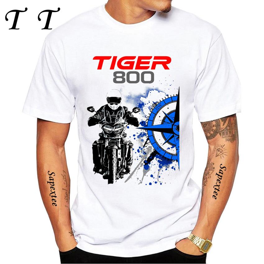 Tiger 800 900 1200 Moto Riding T-Shirt New Summer Men Short Sleeve Motorcycle Sport Print White Shirt Casual Boy Rider Tees S
Tiger 800 900 1200 Moto Riding T-Shirt New Summer Men Short Sleeve Motorcycle Sport Print White Shirt Casual Boy Rider Tees S