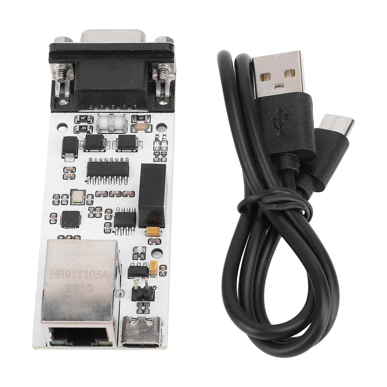 CH9120 Ethernet Network Module 4 Mode 300bps to 150000bps RS232 Serial Port to RJ45 ETH Network
CH9120 Ethernet Network Module 4 Mode 300bps to 150000bps RS232 Serial Port to RJ45 ETH Network