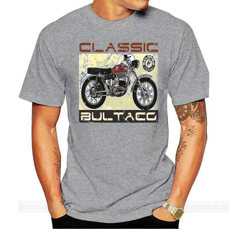 t shirt Bultaco Classic Dirt bikes Mens TShirt male brand teeshirt men summer cotton t shirt 4XL
t shirt Bultaco Classic Dirt bikes Mens TShirt male brand teeshirt men summer cotton t shirt 4XL