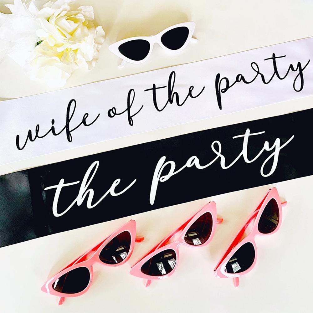 2Pcs Wife of The Party Vinyl Satin Sash Bride To Be Sash Bridal Shower Bachelorette Party Wedding Engagement Photo Prop Decor 1pcs 9x150cm
2Pcs Wife of The Party Vinyl Satin Sash Bride To Be Sash Bridal Shower Bachelorette Party Wedding Engagement Photo Prop Decor 1pcs 9x150cm
