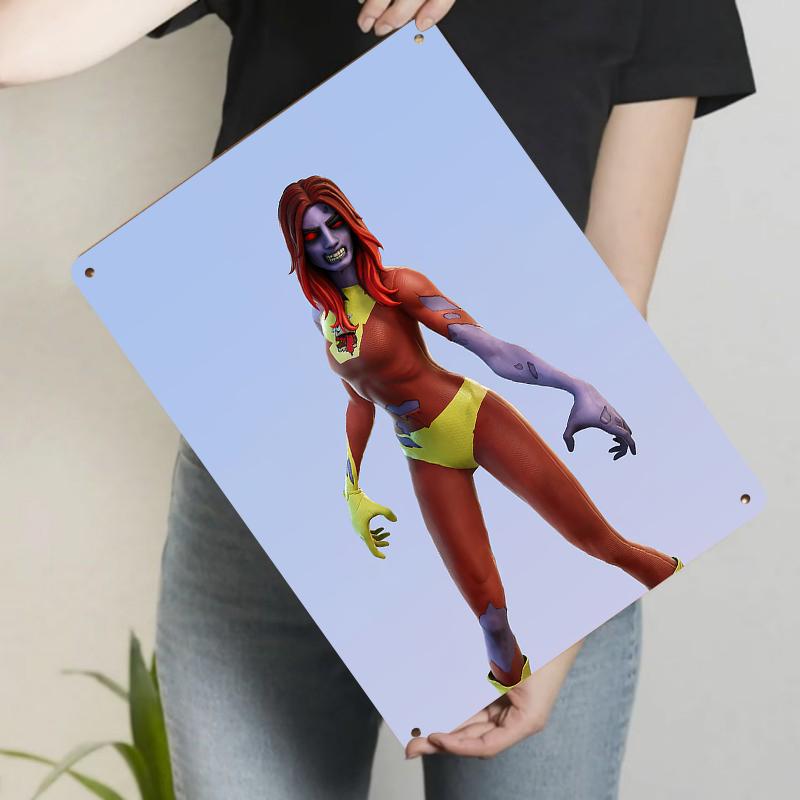 Custom Game Character Metal Wall Art Decorative Painting for Living Room Bedroom Creative Home Decoration 20x30cm(7.8x11.8inch)
Custom Game Character Metal Wall Art Decorative Painting for Living Room Bedroom Creative Home Decoration 20x30cm(7.8x11.8inch)