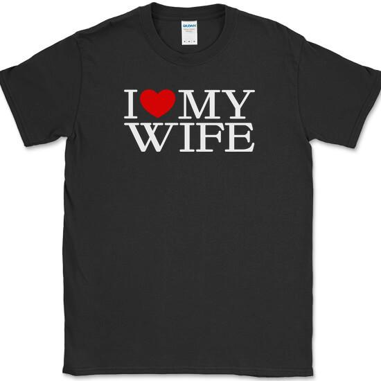 I Love My Wife T-Shirt Marriage Husband Gift Newly Wed His Her Text Tee L
I Love My Wife T-Shirt Marriage Husband Gift Newly Wed His Her Text Tee L