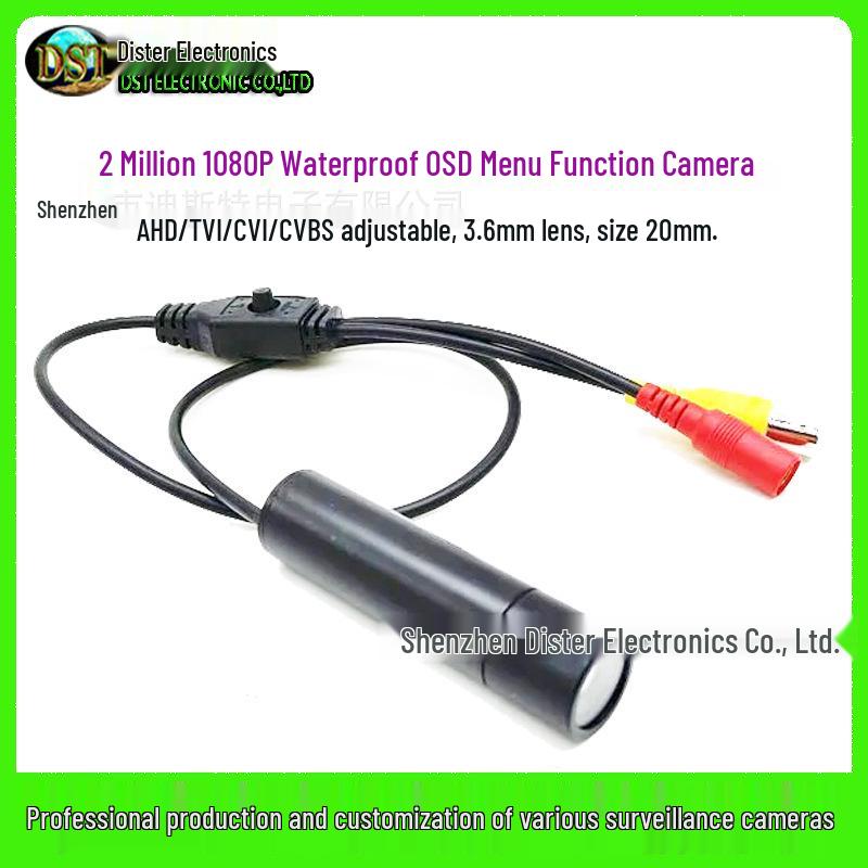 OSD UTC 2MP 4-in-1 HD Industrial Surveillance Camera for Cars
OSD UTC 2MP 4-in-1 HD Industrial Surveillance Camera for Cars