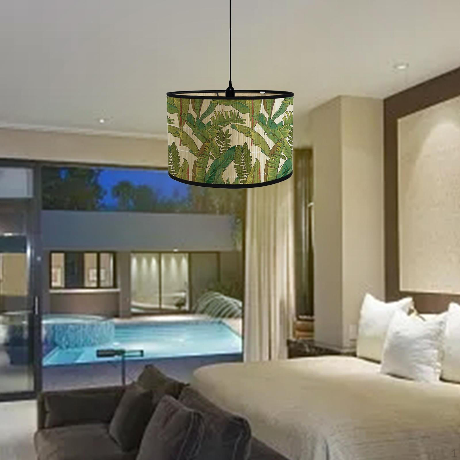 Бамбуковий абажур E27 із візерунком листя аксесуар 11,8x7,8 дюймів Покривало для фермерського будинку для спалень Style D
Бамбуковий абажур E27 із візерунком листя аксесуар 11,8x7,8 дюймів Покривало для фермерського будинку для спалень Style D