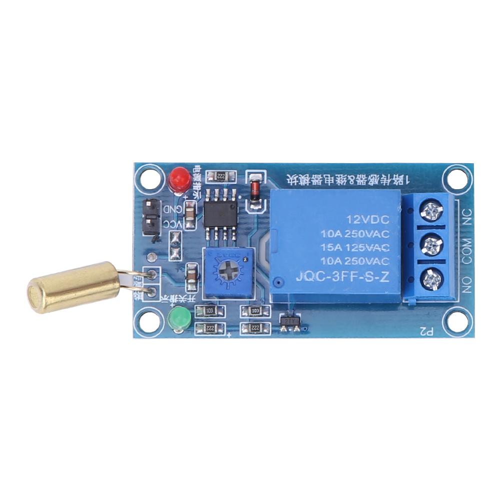 SW520 Tilt Sensor 12VDC Relay Module Equipment Tilt Dump Protection Alarm Trigger Module
SW520 Tilt Sensor 12VDC Relay Module Equipment Tilt Dump Protection Alarm Trigger Module