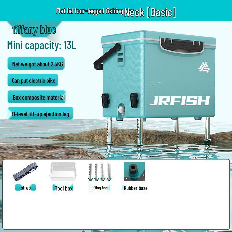 2025 Сверхлегкий 13-литровый мини-ящик для рыбалки с ножками - Комбо-холодильник и сиденье
2025 Сверхлегкий 13-литровый мини-ящик для рыбалки с ножками - Комбо-холодильник и сиденье