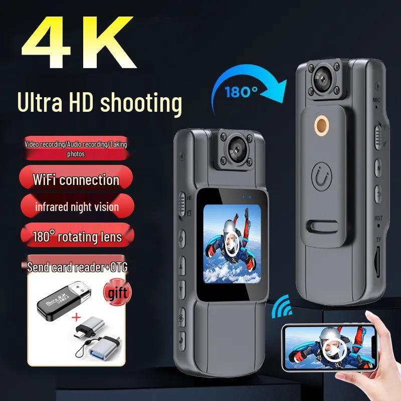 Wearable Night Vision Wireless Camera Recorder with Clip Night Vision 16G
Wearable Night Vision Wireless Camera Recorder with Clip Night Vision 16G