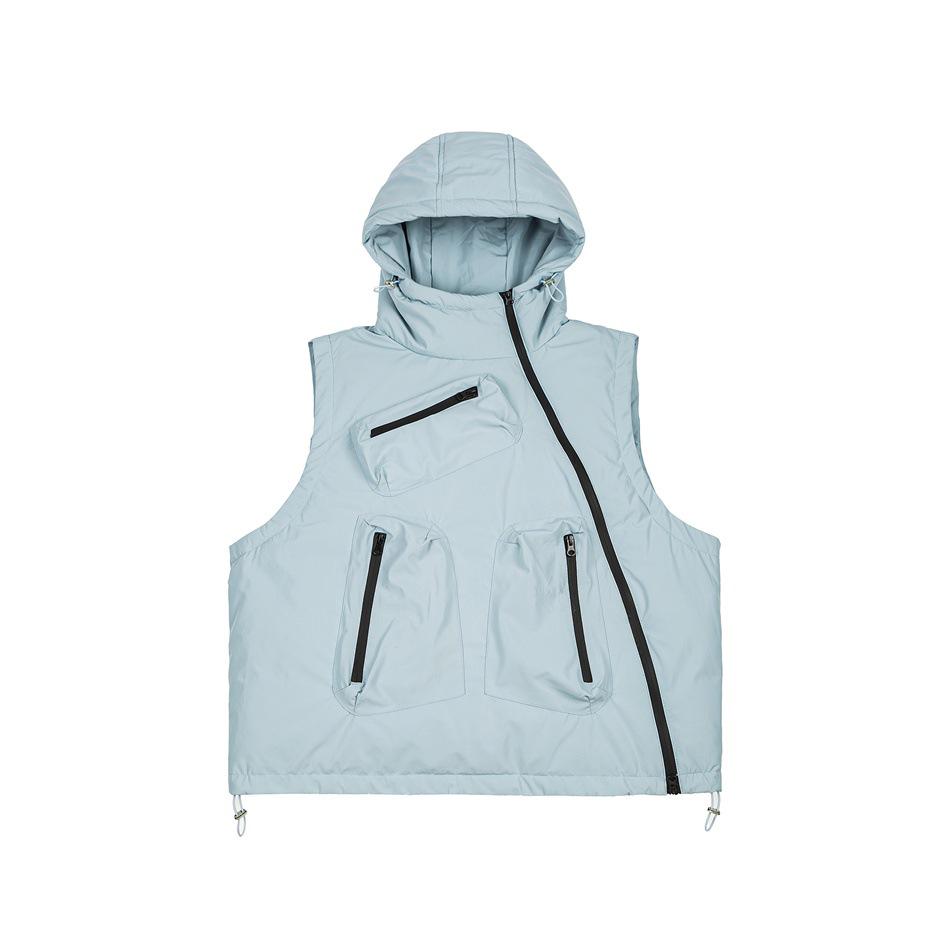 CTOSRCZ Asymmetrical Zipper Down Vest - Outdoor Mountain Style, Winter White Duck Down Jacket for Men & Women CD01. Small світло-синій колір
CTOSRCZ Asymmetrical Zipper Down Vest - Outdoor Mountain Style, Winter White Duck Down Jacket for Men & Women CD01. Small світло-синій колір