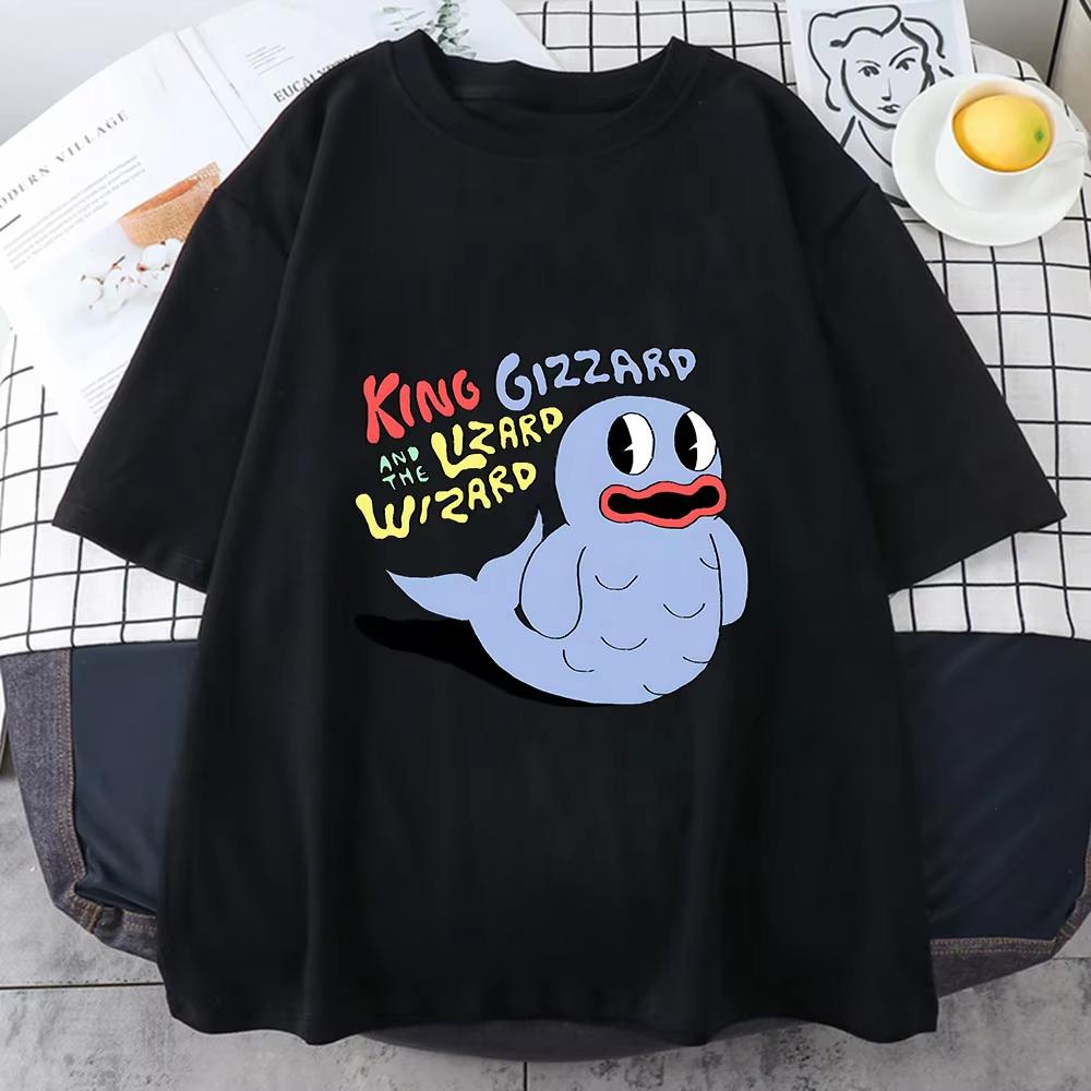 King Gizzard & The Lizard Wizard Comic Fish T-shirts High Quality Men/women Short Sleeve Anime Graphic Tees 100% Cotton O-Neck S разноцветный
King Gizzard & The Lizard Wizard Comic Fish T-shirts High Quality Men/women Short Sleeve Anime Graphic Tees 100% Cotton O-Neck S разноцветный