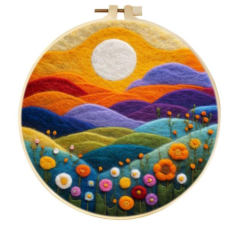 GATYZTORY DIY Wool Painting Kit With Frame Felting Needles Handmade Picture Kit Sunset Scenery For Home Decors Crafts Gift 20x20cm шоколадный
GATYZTORY DIY Wool Painting Kit With Frame Felting Needles Handmade Picture Kit Sunset Scenery For Home Decors Crafts Gift 20x20cm шоколадный