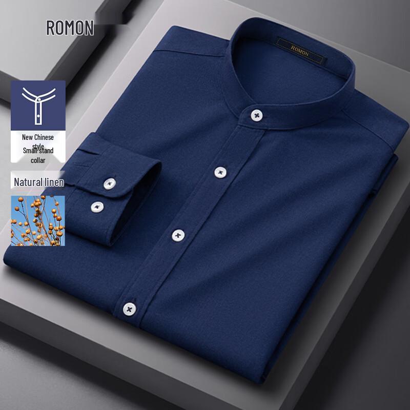 Luomeng Men s New Chinese Style Natural Linen Blend Long-Sleeve Shirt 4XL
Luomeng Men s New Chinese Style Natural Linen Blend Long-Sleeve Shirt 4XL