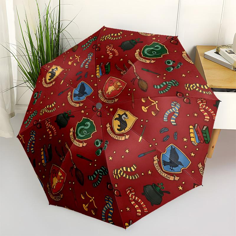 1pc Hogwarts, Harry Potter Umbrella - Automatic Open Compact Travel Umbrella with 57-Rib Durable Frame yy251021100
1pc Hogwarts, Harry Potter Umbrella - Automatic Open Compact Travel Umbrella with 57-Rib Durable Frame yy251021100