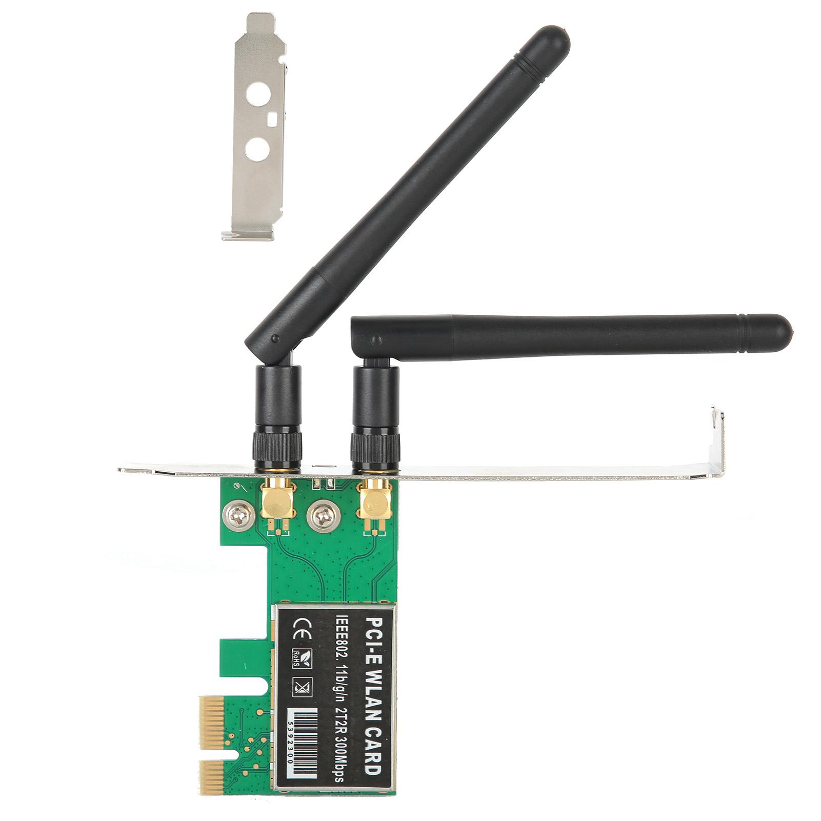 DualBand Network Card Wireless Adapter PCIE to WIFI Desktop Computer Accessories
DualBand Network Card Wireless Adapter PCIE to WIFI Desktop Computer Accessories