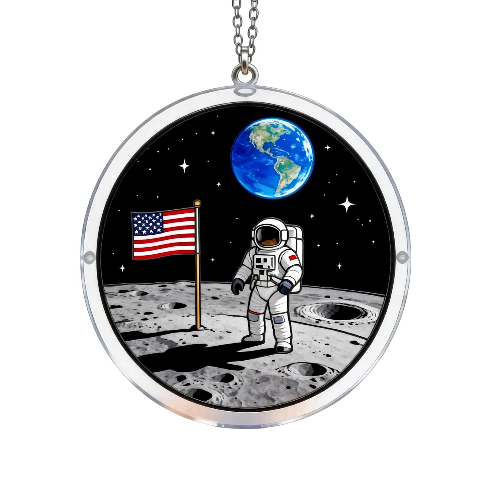2D Acrylic Puzzle Pendant Space Shuttle Satellite Design Round Shape Hanging Decoration for Home Office Car Accessories One Size
2D Acrylic Puzzle Pendant Space Shuttle Satellite Design Round Shape Hanging Decoration for Home Office Car Accessories One Size