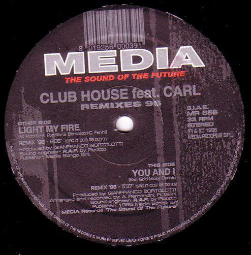 12inch Record CLUB HOUSE, CARL FANINI - Remixes 96 MR656 Media Records 1996 Italy Dance & Electronica Used
12inch Record CLUB HOUSE, CARL FANINI - Remixes 96 MR656 Media Records 1996 Italy Dance & Electronica Used